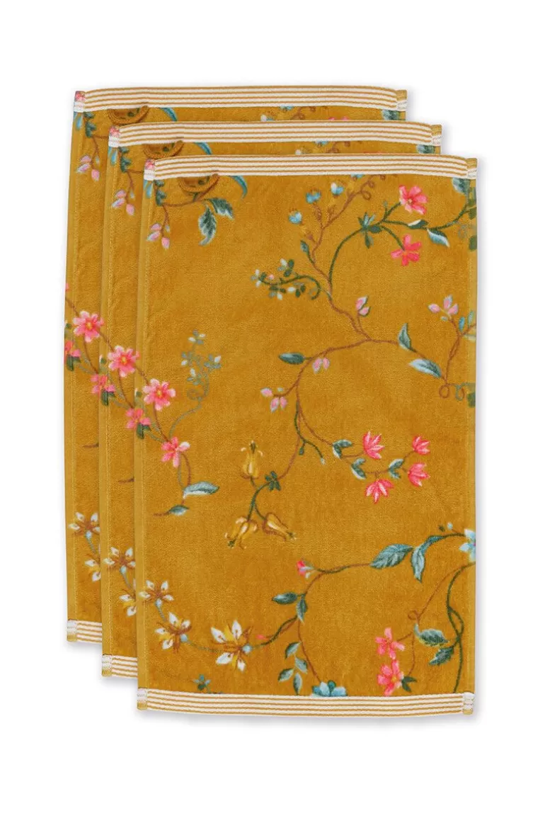 Online Guesttowel Set/3 Les Fleurs 30X50 Cm Guest Towels
