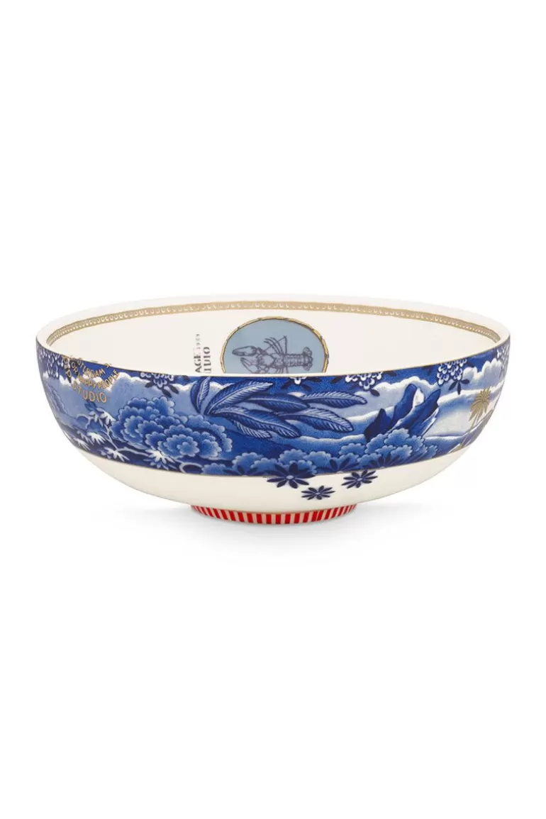 Cheap Heritage Bowl Border Blue 20 Cm Bowls
