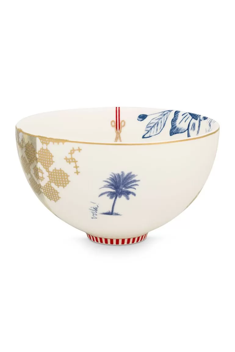 Outlet Heritage Bowl Palm White 15 Cm Bowls