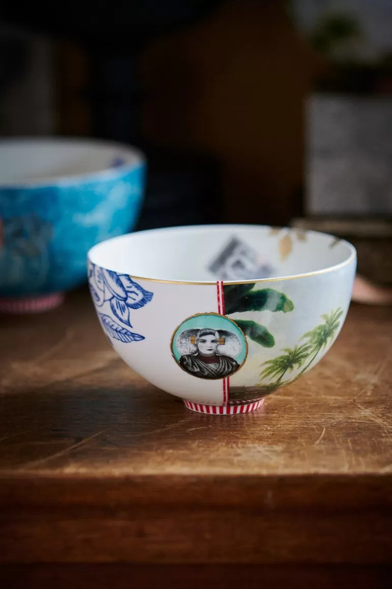 Outlet Heritage Bowl Palm White 15 Cm Bowls