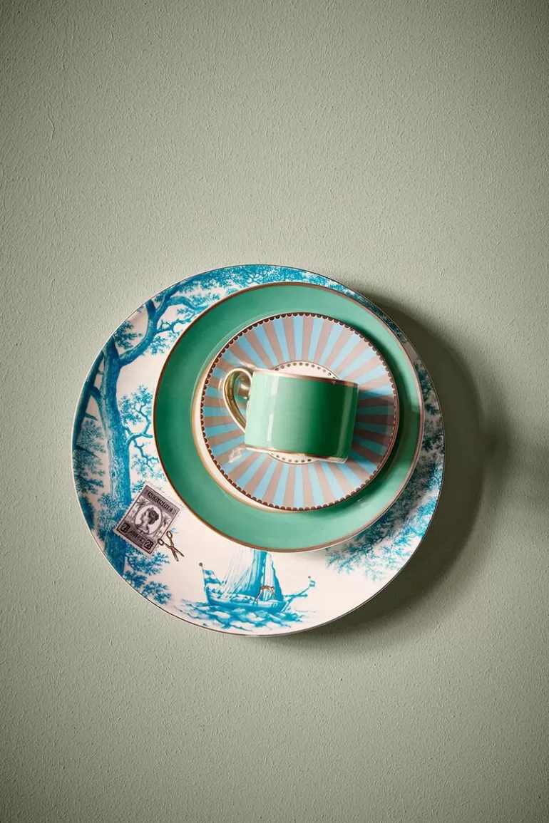 Store Heritage Breakfast Plate Boat Aqua 23 Cm Breakfast Plates