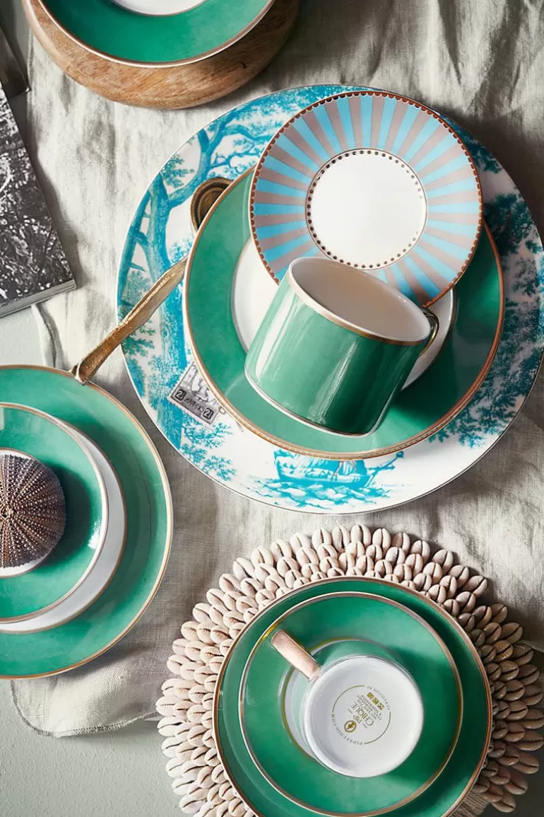 Store Heritage Breakfast Plate Boat Aqua 23 Cm Breakfast Plates