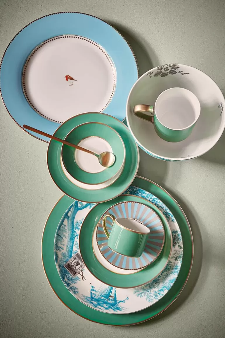 Store Heritage Breakfast Plate Boat Aqua 23 Cm Breakfast Plates