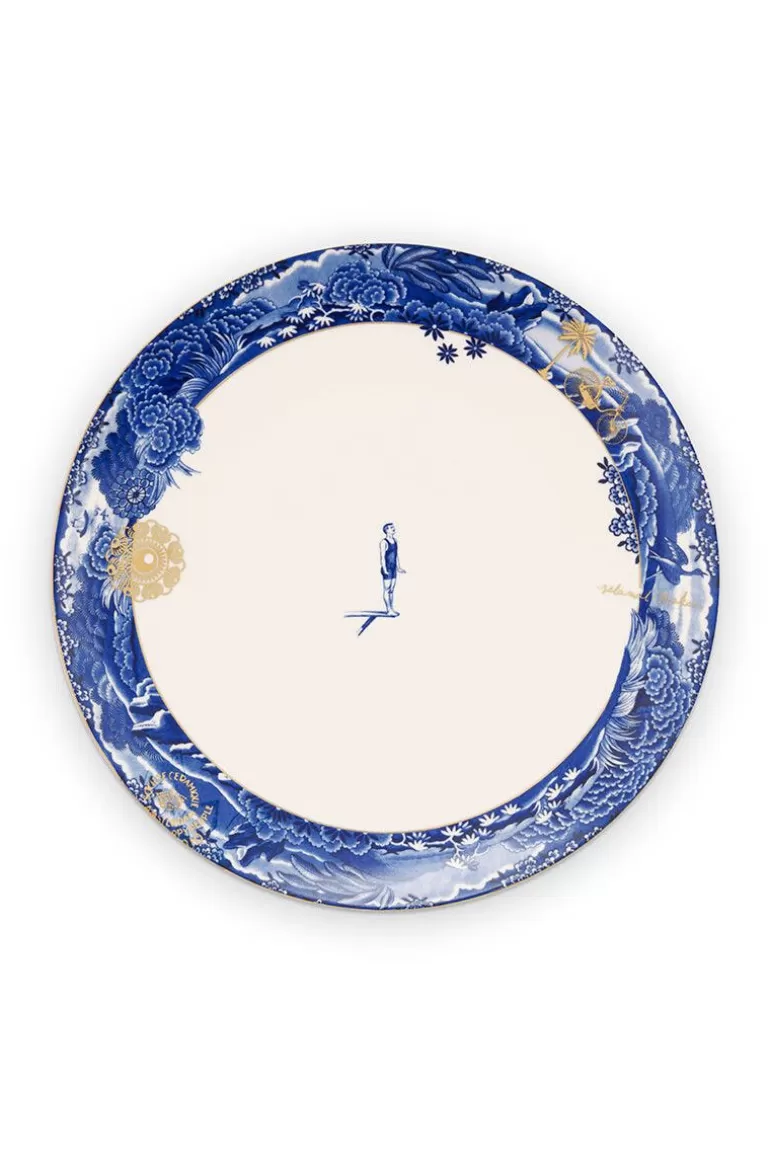 Store Heritage Dinner Plate Border Blue 26.5 Cm Dinner Plates