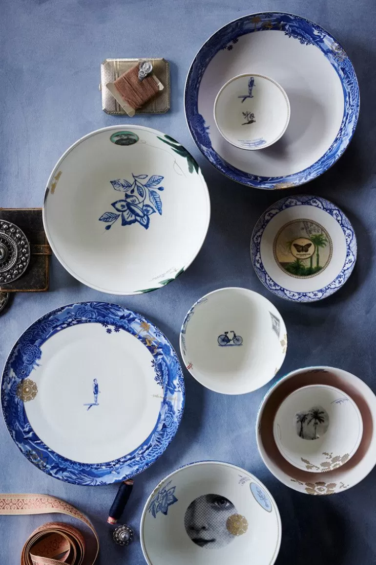 Store Heritage Dinner Plate Border Blue 26.5 Cm Dinner Plates