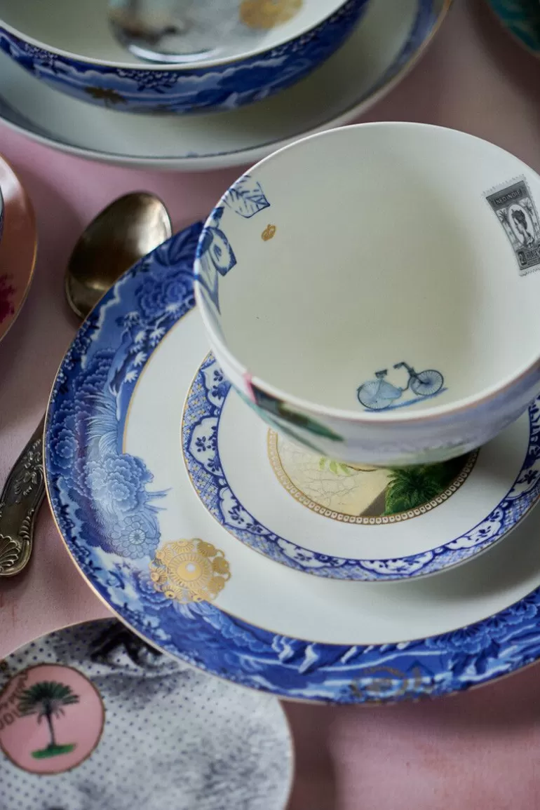 Store Heritage Dinner Plate Border Blue 26.5 Cm Dinner Plates