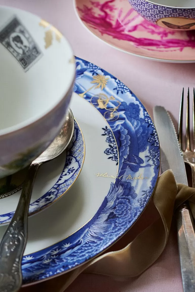 Store Heritage Dinner Plate Border Blue 26.5 Cm Dinner Plates