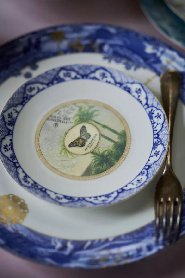Store Heritage Dinner Plate Border Blue 26.5 Cm Dinner Plates