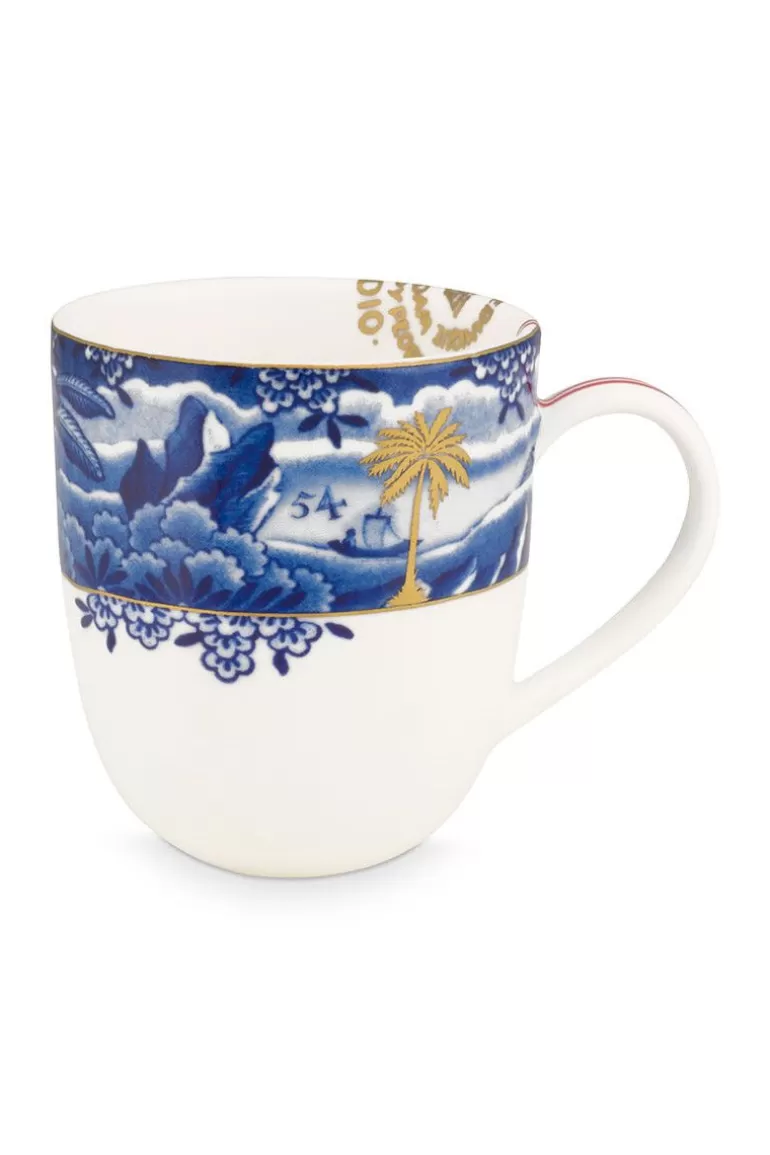 Shop Heritage Mug Small Border Blue Coffee Mugs