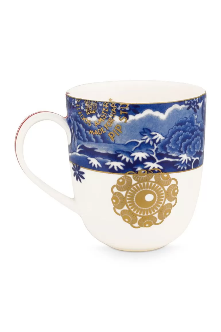 Shop Heritage Mug Small Border Blue Coffee Mugs
