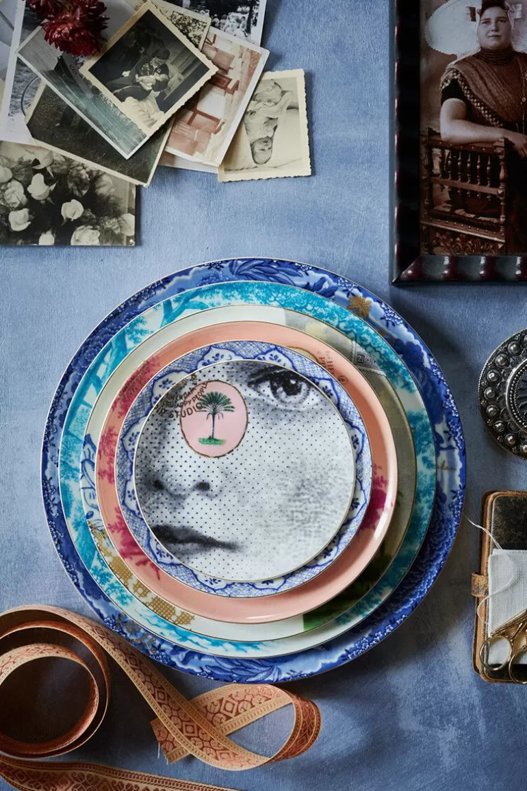Sale Heritage Pastry Plate Butterfly Blue 15 Cm Cake Plates