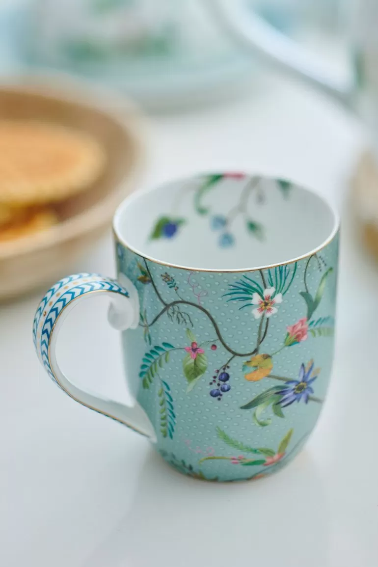 Outlet Jolie Set/2 Mugs Small Flowers Porcelain Sets