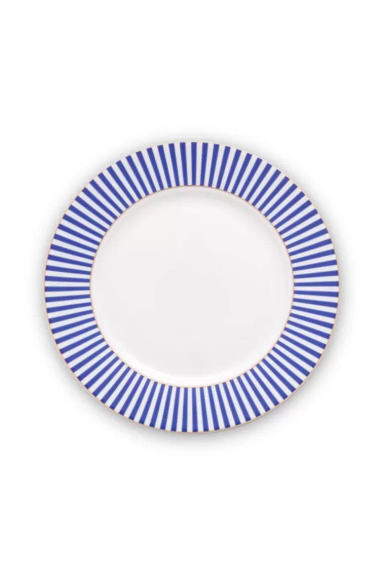 Shop Royal Stripes Breakfast Plate 21 Cm Breakfast Plates