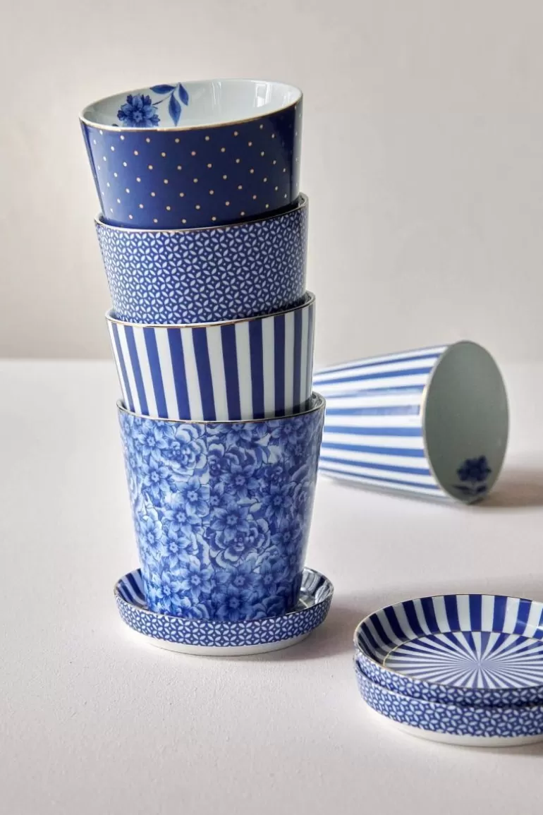 Sale Royal Stripes Mug & Tea Tip Porcelain Sets