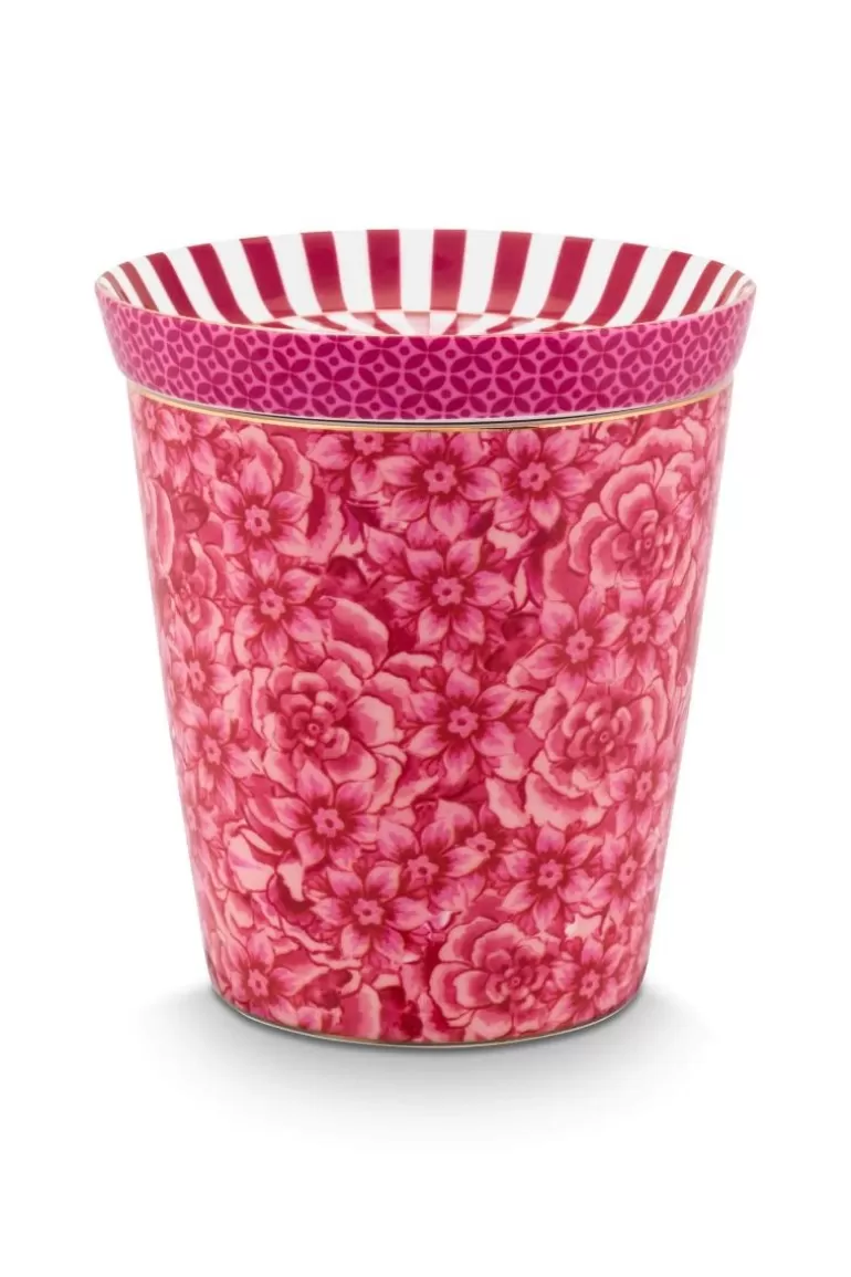 Cheap Royal Stripes Mug Flower & Tea Tip Dark Tea Mugs