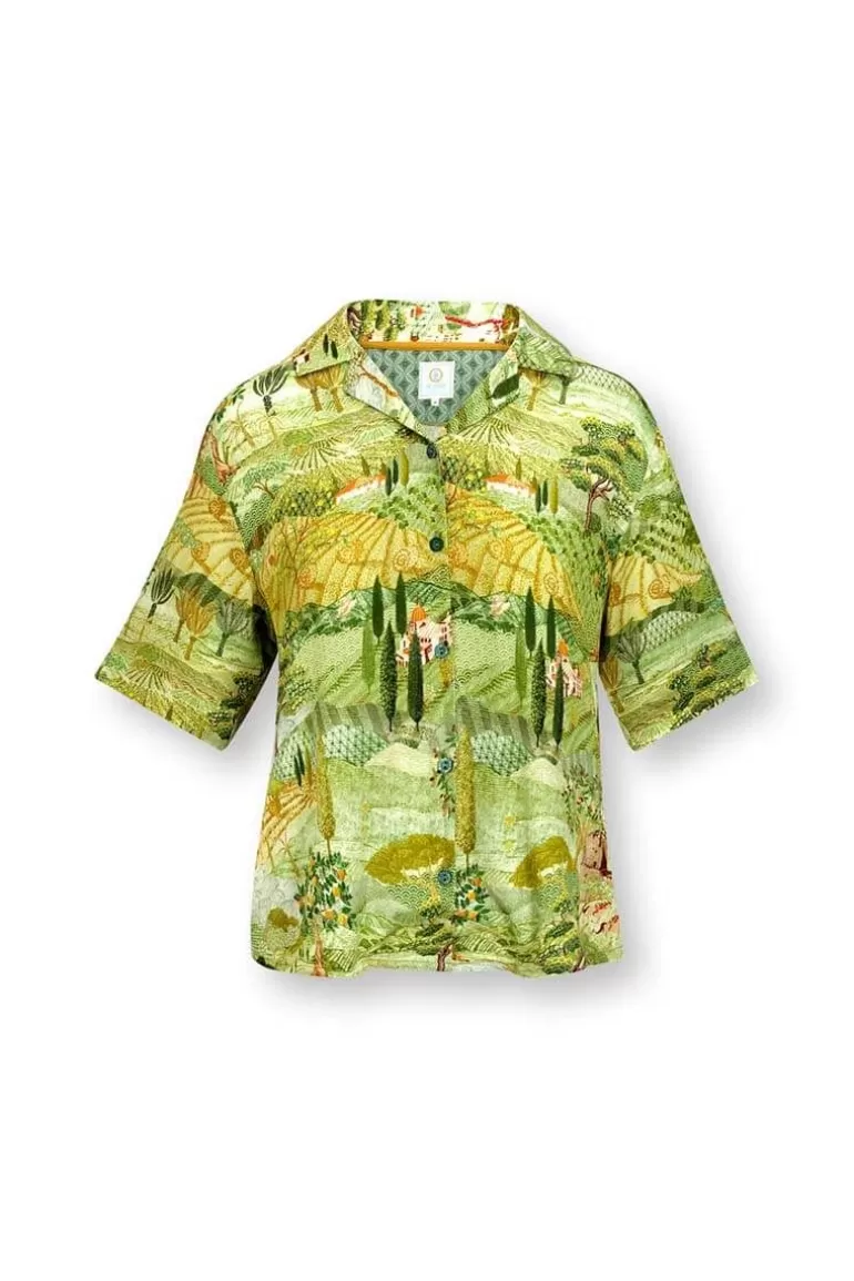 Clearance Top Short Sleeve Toscana Green T-Shirts