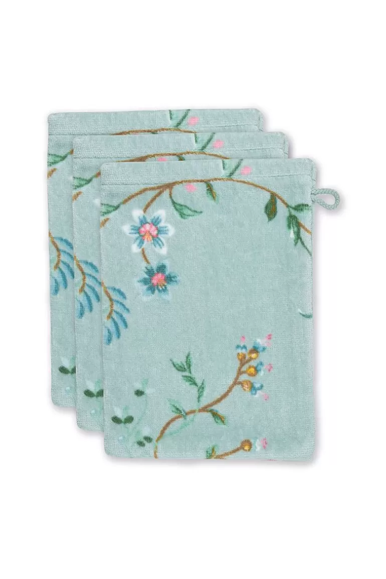 Shop Washcloth Set/3 Les Fleurs 16X22 Cm Washcloths
